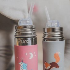 Pura TERMO fľaša so slamkou 260ml (Mint)