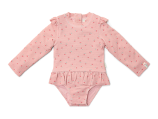 Little Dutch Plavky dlhý rukáv Sunny Flowers Blush veľ. 86/92