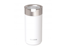 Quokka Termohrnek z nerezové oceli se sítkem Boost White 400 ml
