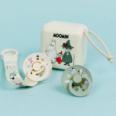 BIBS x Moomin krabička na cumlíky (Vanilla)