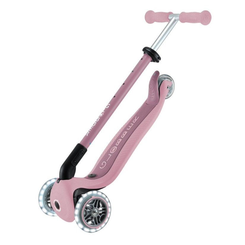 Globber Detská kolobežka Go up active lights ecologic Berry