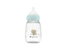 KikkaBoo Dojčenská fľaša 260ml 3m+ Savanna Mint