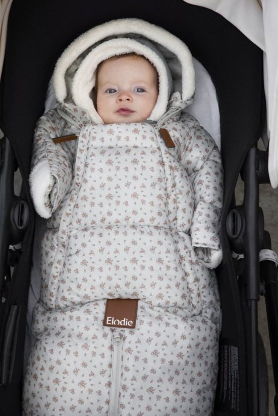 Elodie Details Detský zimný overal / fusak - Autumn Rose - Vek: 0 - 6 mesiacov