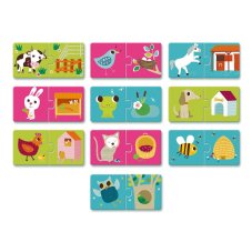 Djeco Puzzle Duo Kde žijú zvieratká