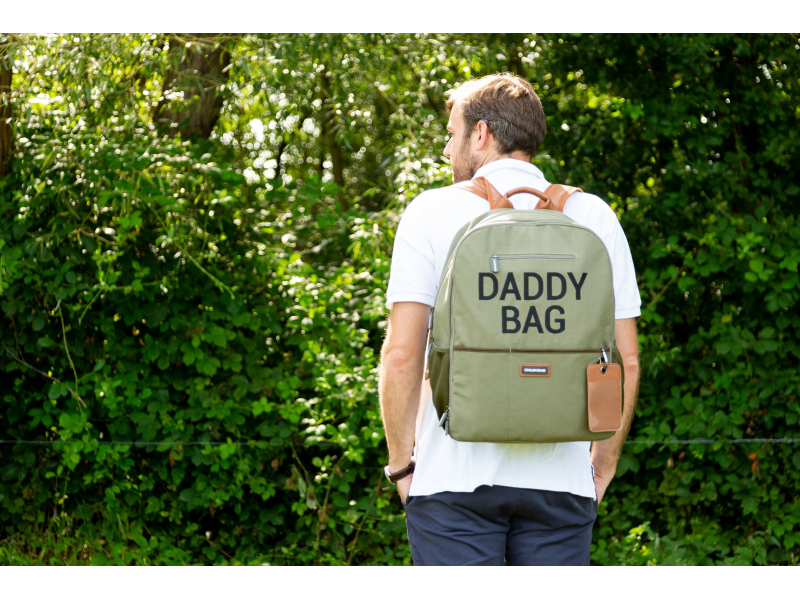 Childhome Prebaľovací batoh Daddy Bag Canvas Khaki