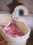 Ahojbaby Stojan na Mojžišov košík pre bábätko Smart Transparent bezfarebný lak
