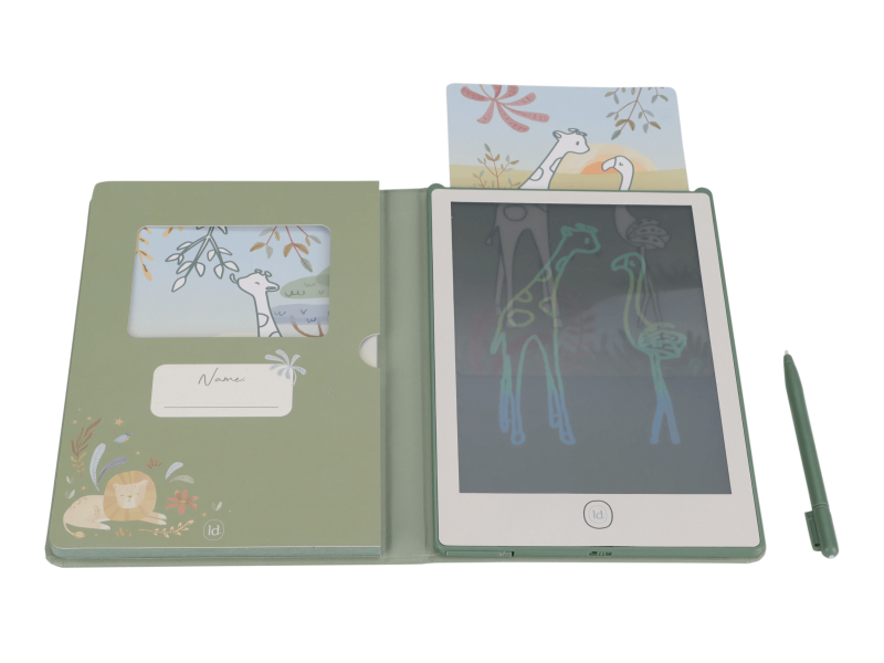 Little Dutch Kresliaci tablet Green Safari Friends