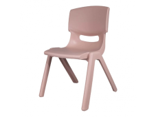 Little Dutch Detská stolička plastová Pastel Pink