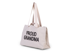 Childhome Cestovná taška Grandma Canvas Off White