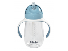 Beaba Hrnček so slamkou 300ml Windy Blue