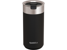 Quokka Termo hrnek z nerezové oceli se sítkem Boost Carbon Black 400 ml