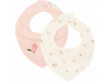Little Dutch Bryndák bandana Fairy Blossom & Blossom 2 ks
