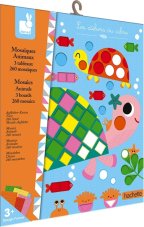 Janod Mozaika Zvířátka Atelier Sada Mini 3+