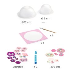 Djeco DIY Vyrob si sám Papierové misky