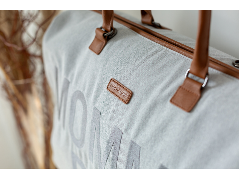 Childhome Přebalovací taška Mommy Bag Canvas Grey