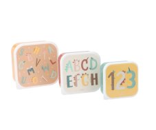 Tutete Desiatové boxy 3 ks Funny Letters