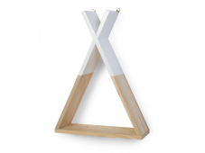 Childhome Stenska polica Tipi Natural White