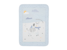 KikkaBoo Detská deka Super Soft 140x110 cm Stripy Friends