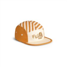 KiETLA Striped šiltovka s UV ochranou 52-56 cm (Sand Stripe)