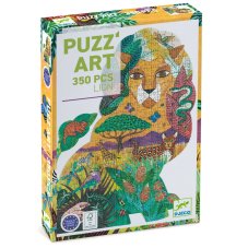 Djeco Umelecké puzzle Lev 350 ks