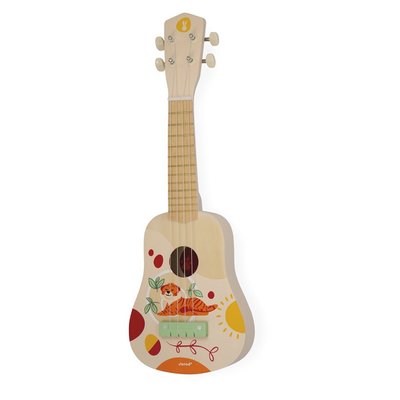 Janod Drevené ukulele Sunshine