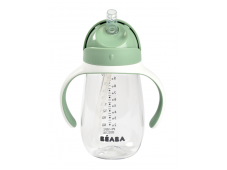 Beaba Hrnček so slamkou 300ml Sage Green
