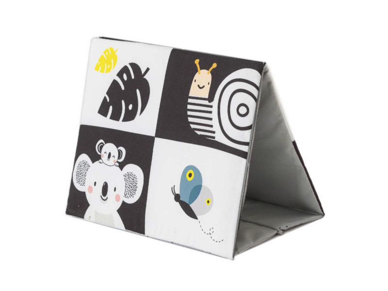 Taf Toys Igralna knjiga na trebuhu z ogledalom