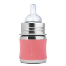 Pura nerezová dojčenská fľaša 150ml (Rose)