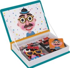 Janod Magnetibook Zábavné tváre chlapci
