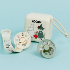 BIBS x Moomin krabička na cumlíky (Vanilla)