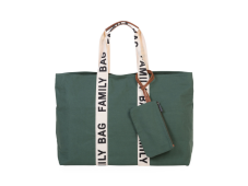 Childhome Potovalna torba Family Bag Canvas Green