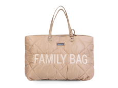 Childhome Potovalna torba Family Bag Puffered Beige