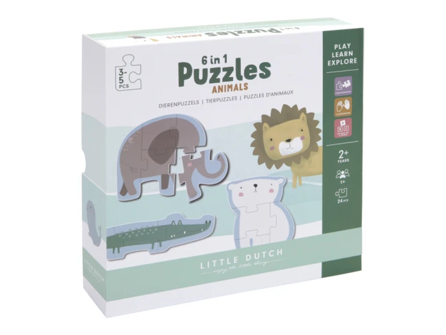 Little Dutch Puzzle Zoo