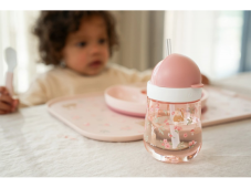 Little Dutch Hrnček so slamkou 300 ml 9m+ Fairy Garden