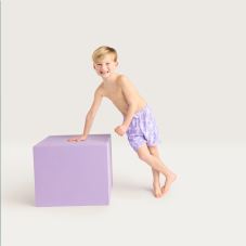 Swim Essentials Plavecké šortky s UPF 50+ Lila Sea Star