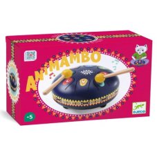 Djeco Kovový modrý bubon Animambo