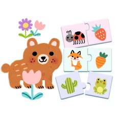 Djeco Puzzle Duo Farby