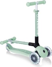 Globber kolobežka Junior Foldable lights Ecologic - Pistachio