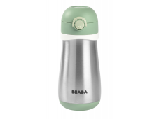 Beaba Nerezový hrnek 350ml Sage Green