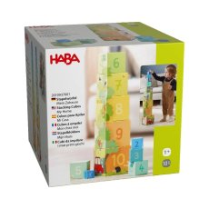 Haba Skladacia pyramída Môj domov 10 ks