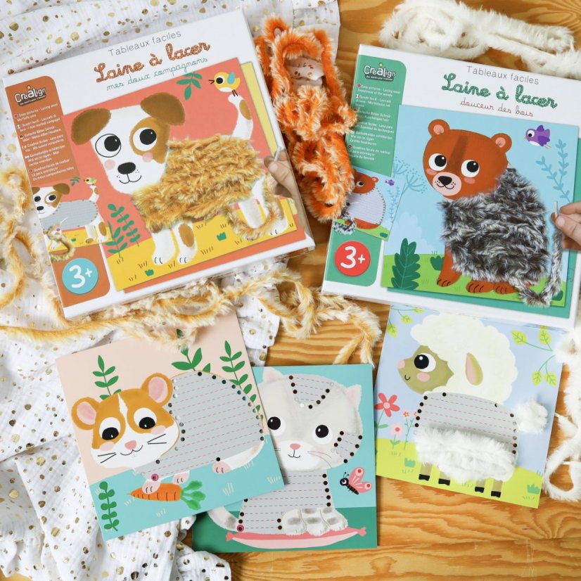 Créa Lign Spreminjanje slik Puhaste živali 3+