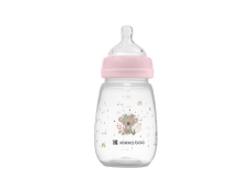 KikkaBoo Dojčenská fľaša 260ml 3m+ Savanna Pink