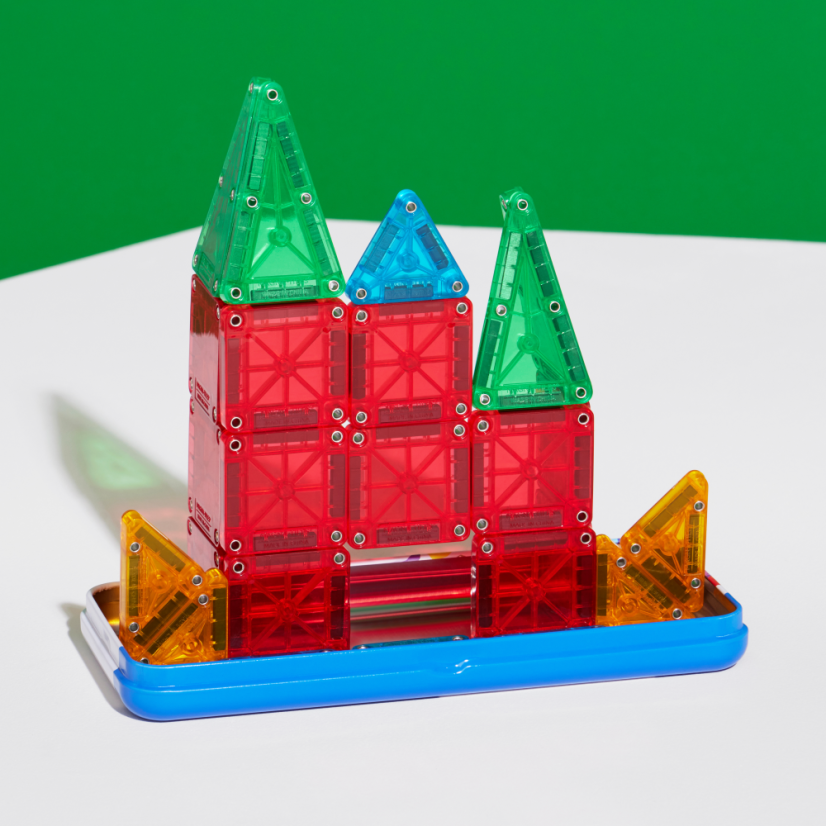 Magna-Tiles Magnetická stavebnica microMAGS Travel Set 26 dielov