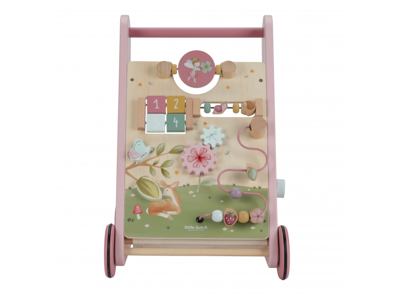 Little Dutch Chodítko s aktivitami drevené Fairy Garden