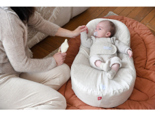 Red Castle CocoonaBaby podložka + povlak Natural Linen