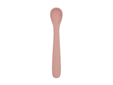 KikkaBoo Lyžička Platinum Silicone Blush