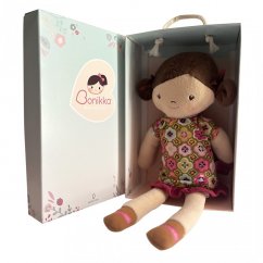 Bonikka Chi Chi látková panenka v dárkové krabičce (Ivy hnědé vlasy)
