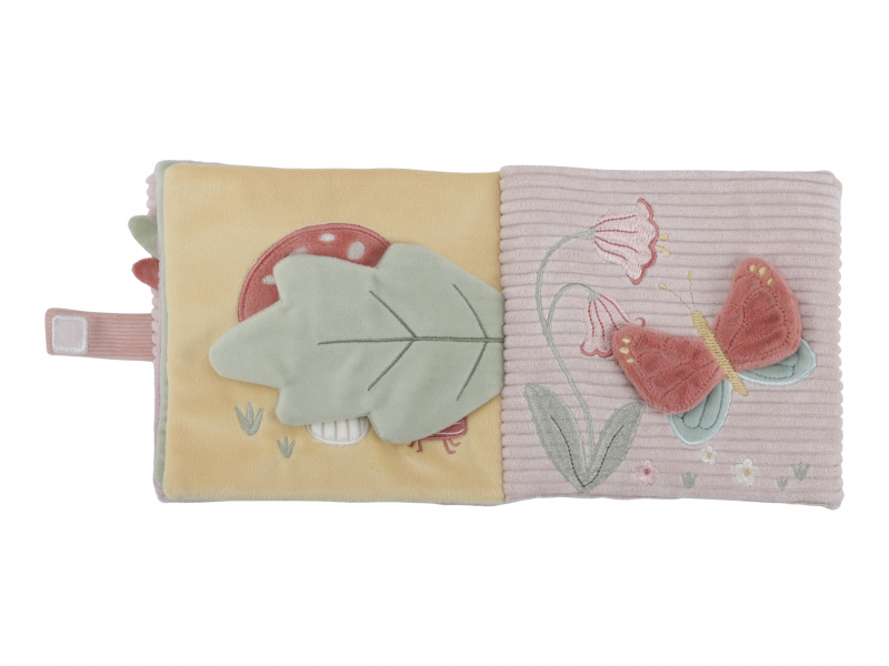 Little Dutch Knižka textilná s aktivitami Fairy Garden