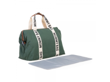 Childhome Prebaľovacia taška Mommy Bag Canvas Green