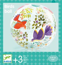 Djeco Nafukovacia lopta Vtáky